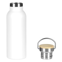 CALDO, vacuum insulated bottle, 500 ml, white