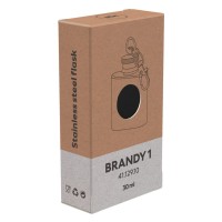 BRANDY 1, flask, 30 ml, black