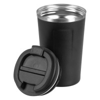 BLEND, vacuum insulated mug, 350 ml, black