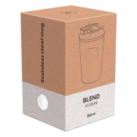 BLEND, vacuum insulated mug, 350 ml, white