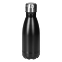 FLUID MINI, vacuum insulated bottle, 260 ml, black