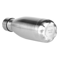 FLUID MINI, vacuum insulated bottle, 260 ml, silver