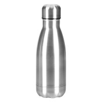FLUID MINI, vacuum insulated bottle, 260 ml, silver