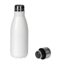 FLUID MINI, vacuum insulated bottle, 260 ml, white