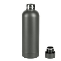 FLOW, vacuum insulated bottle, 500 ml, gray