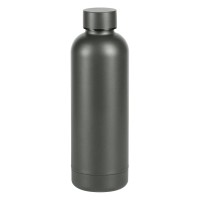 FLOW, vacuum insulated bottle, 500 ml, gray