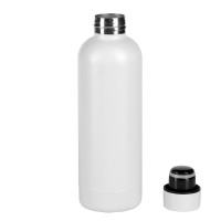 FLOW, vacuum insulated bottle, 500 ml, white