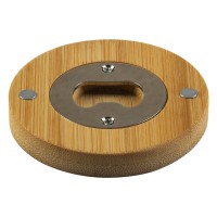 MILLER, bottle opener with magnet, beige