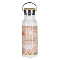 CALDO SUBLI, sublimation vacuum insulated bottle, 500 ml, white