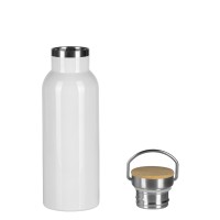 CALDO SUBLI, sublimation vacuum insulated bottle, 500 ml, white