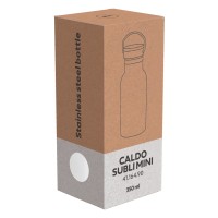 CALDO SUBLI MINI, sublimation vacuum insulated bottle, 350 ml, white