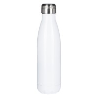 FLUID SUBLI, sublimation vacuum insulated bottle, 500 ml, white