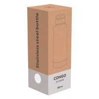 CONGO, vacuum insulated bottle, 350 ml, white