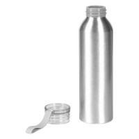 TARA, water bottle, 650 ml, silver