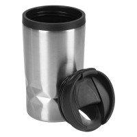 DIAMOND MINI, travel mug, 260 ml, silver