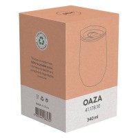 OAZA, travel mug, 340 ml, black