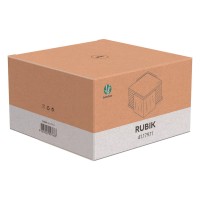 RUBIK, coaster set, 10/1, dark gray