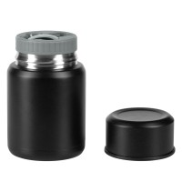 CHILLI, lunch box with cutlery, 500 ml, black