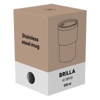 BRILLA, vacuum insulated mug, 355 ml, black
