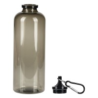 CAMPUS RPET, water bottle, 600 ml, black