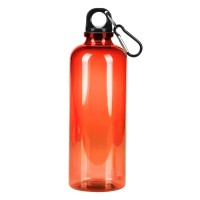 CAMPUS RPET, water bottle, 600 ml, red