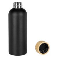 MARS, vacuum insulated bottle, 550 ml, black