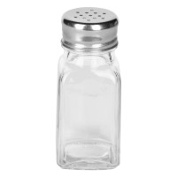 GARLIC, salt and pepper set, brown