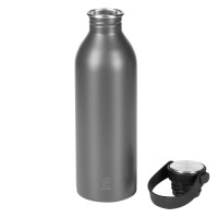 HARPER, water bottle, 500 ml, silver