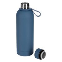 ACTIVE FLOW, vacuum insulated bottle, 500 ml, blue