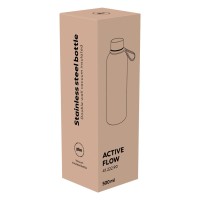 ACTIVE FLOW, vacuum insulated bottle, 500 ml, white