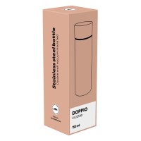 DOPPIO, vacuum insulated bottle, 150 ml, silver