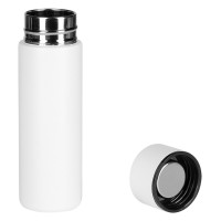 DOPPIO, vacuum insulated bottle, 150 ml, white