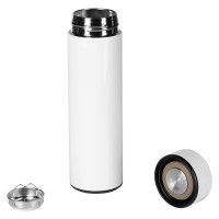 ELEMENT SUBLI, sublimation vacuum insulated bottle, 500 ml, white