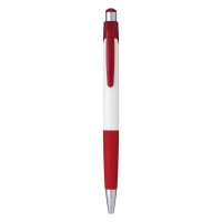 505, plastic ball pen, red