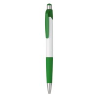 505, plastic ball pen, green