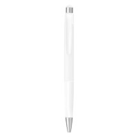 505, plastic ball pen, white