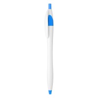521, plastic ball pen, sky blue