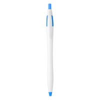 521, plastic ball pen, sky blue