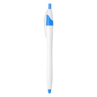 521, plastic ball pen, sky blue