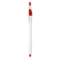 521, plastic ball pen, red