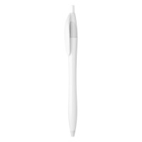 521, plastic ball pen, white
