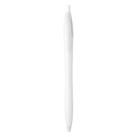 521, plastic ball pen, white