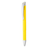 BART, plastic ball pen, yellow