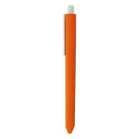 TERESA SOFT, plastic ball pen, orange
