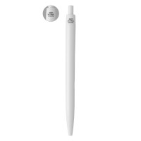 AMIGA AB, antibacterial plastic ball pen, white