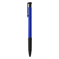 2001, plastic ball pen, royal blue