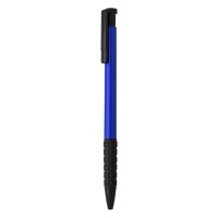 2001, plastic ball pen, royal blue