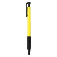 2001, plastic ball pen, yellow