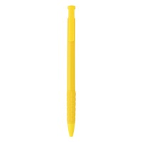 3001, plastic ball pen, yellow