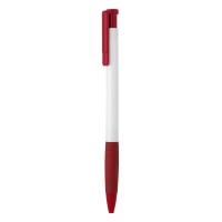 4001, plastic ball pen, red